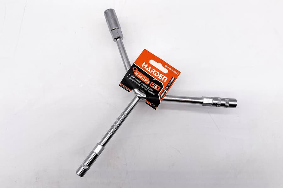 Radkreuzschlüssel Harden 670222